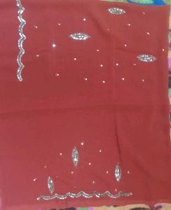 Heavy Sequence Work Saree