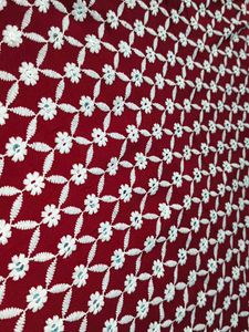 Embroidered Maroon Kurta