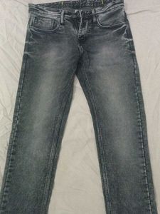 Stylish Grey Denim Jeans