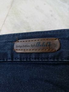 Denim Damaged Jeans for Women