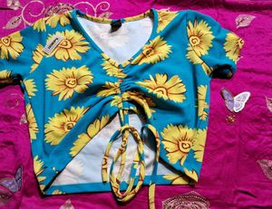 Sunflower Top For You🌻🫶🏽