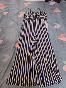Striped Jumpsuit