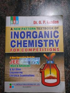 Inorganic Chemistry - OP Tandon - JEE