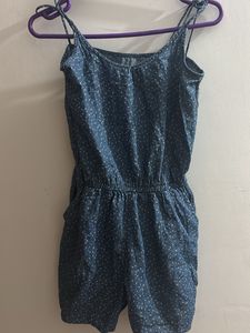 Cute Blue Romper