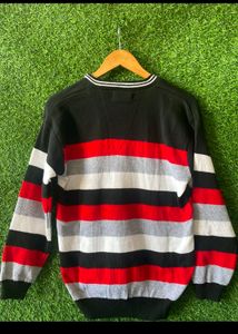 Red &amp; Black Unixes Stylish Korean Sweater