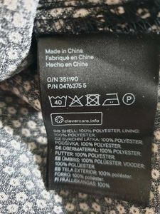 H&amp;M Women&#39;s Midi/Maxi Black &amp; White Dress, Size 10