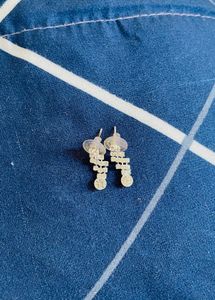 Stylish Silver Dangle Earrings