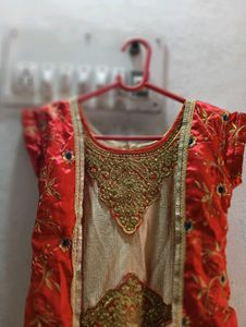 New Ethnic Frock With Coat Model