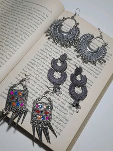 Sliver Earrings COMBO