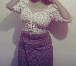 Floral Crop Top