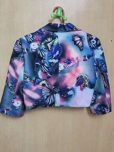 Crop Multicoloured Jacket