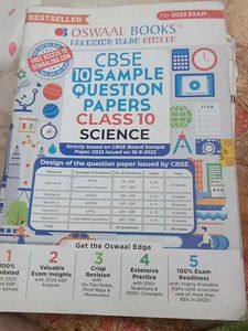 Golden Mathematics Class X and science sample pape