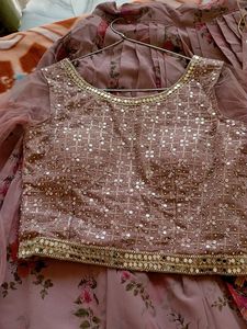 Georgette Lehenga Chunni With Sequence Work