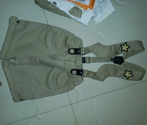 2 Piece Jumpsuit With Cap And Bow