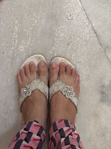 Metro Embellished Flip Flops