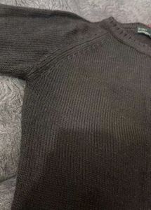 Brown Woolen Sweater For Women