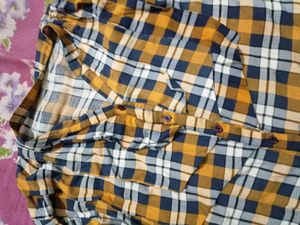Ruffled Checkers Shirt