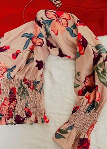 Floral Off-Shoulder Top