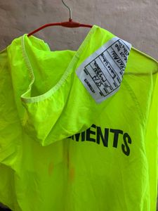 Vetments luxury brand raincoat orignal
