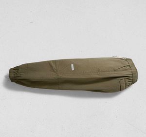 Olive Green Casual Pants