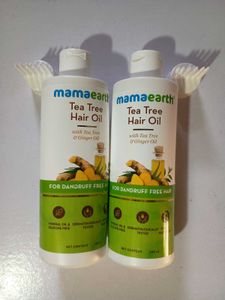 2 Pcs Tea Tree Hair Oil