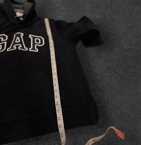 Classic Black GAP Logo Hoodie - Essential Comfort