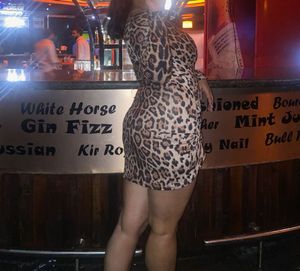 Leopard Print Mini Dress