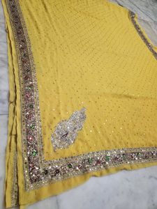aari Tari work saree