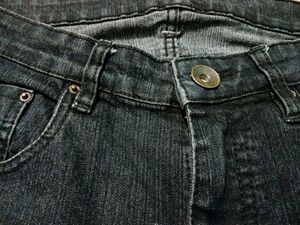 Ladies Charcoal Jeans