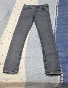 Grey Denim Jeans