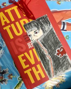 Itachi Uchiha Handmade Bookmark