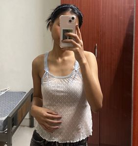 Cute White Tank Top