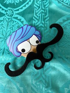 Over The Door Hook-Naththulal Chauhan - Blue