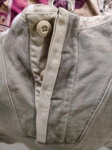 Vintage Gray Pullover Sweatshirt