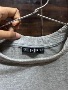 Shein Sequin Color Block Pullover