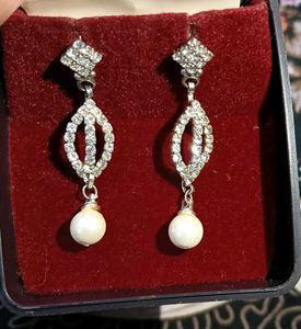 Crystal Long Earrings