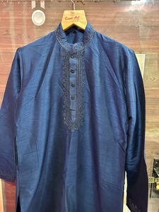 Stylish Navy Blue Kurta For Men’s