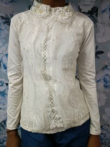 White Lace Top