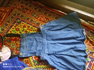 Deniem  Short Dress Combo With Tops