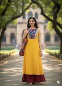 Elegant Yellow Kurta