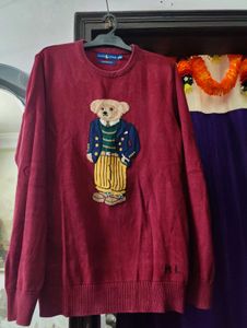 Men&#39;s Teddy Bear Sweater