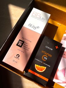 Emm BB cream and Vitamin C serum