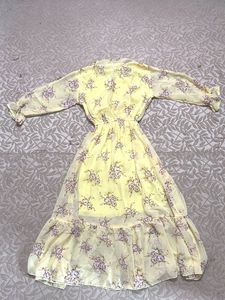 Floral Ruffle Maxi Dress