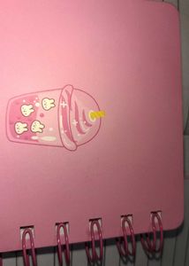 Cute Boba Tea Spiral Notebook