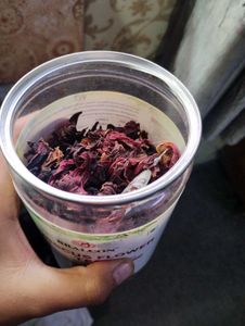 Organic Raw Hibiscus Container
