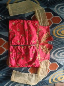 Blue And Magenta Colour Lehenga Choli