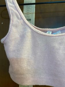 H&amp;M Terry Sleeveless Top