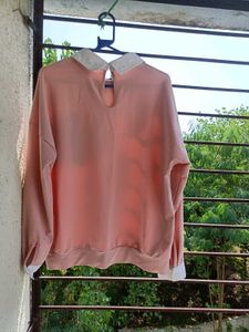 Cute Korean Asethetic Shirt In Pink 💗