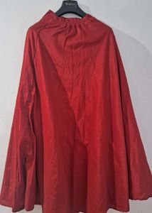 Red Maxi Skirt