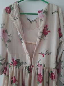 Floral Dress Long Festive Party Wear